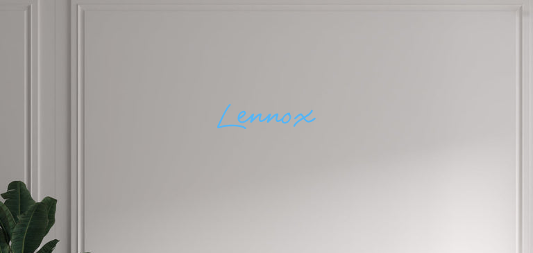 Custom text: Lennox
